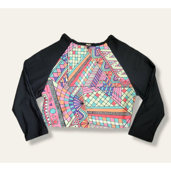 Preloved Wildfox Multicolor Eye Print Bikini - Picture 8 of 12